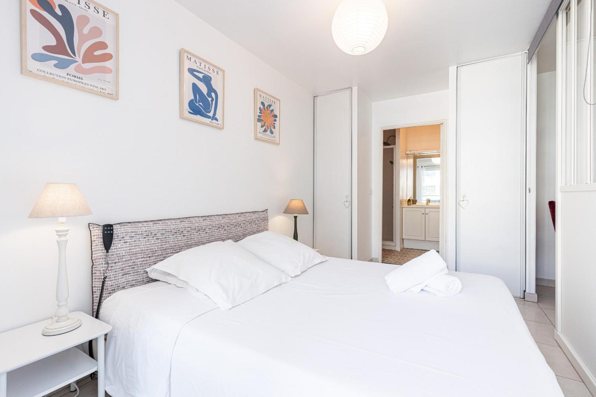 Apartment Quiet 1 Bdr Port! Close Place Du Pin Garibaldi *